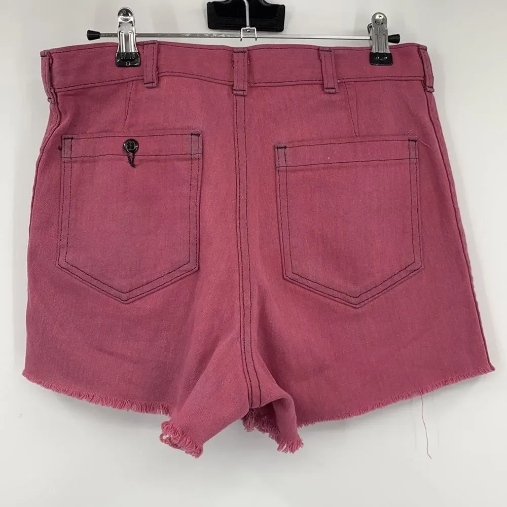 Vintage Navdungaree Mens Utility Trouser Cut off Shorts Sz‎ 31